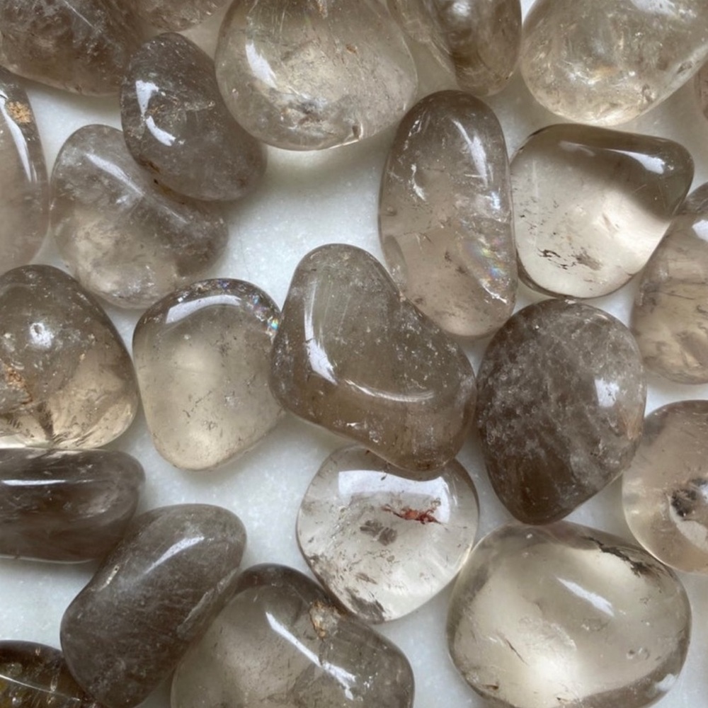 2/$20 🧿 Smokey Quartz Tumbles (4pc)